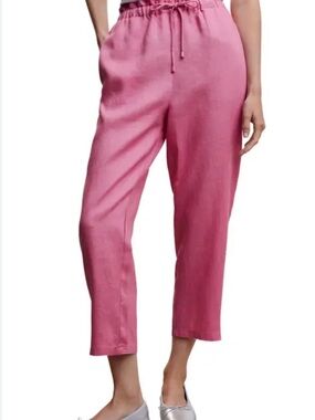 Mango 100% Linen pants in size M